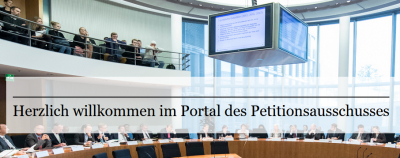 Störenfried Friedensgebot – Chronik eines Ärgernisses mit dem Petitions-Ausschuss des Bundestages
