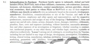 Einblick in einen geleakten Knebelvertrag von Pfizer/Biontech